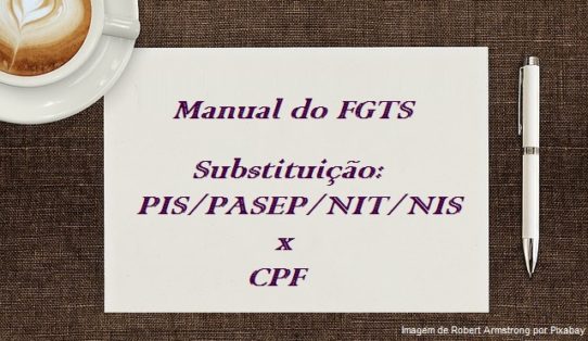 Manual de Orientação para movimentação da conta do FGTS