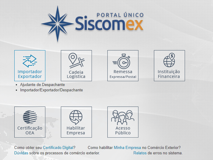 Novo site do Siscomex facilita busca por informações