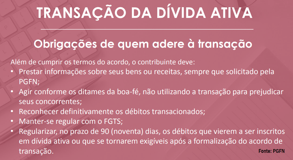 Transação Tributária