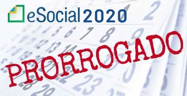 eSocial 2020 prorrogado